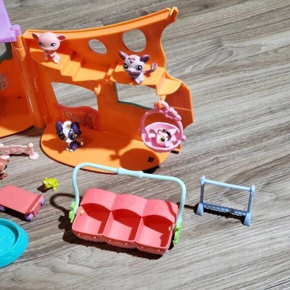 Littlest pet shop lot panda hamster monkey 2007 vintage pet clubhouse - Picture 12 of 13